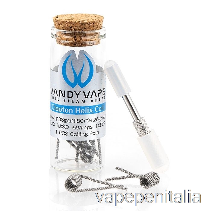 Vape In Italia Bobine Precostruite Vandy Vape Performance Bobina Clapton Helix Da 0,3ohm